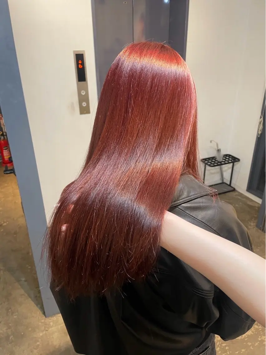 カラー 渡辺奎斗/ ボブ レイヤーカットのヘアスタイル