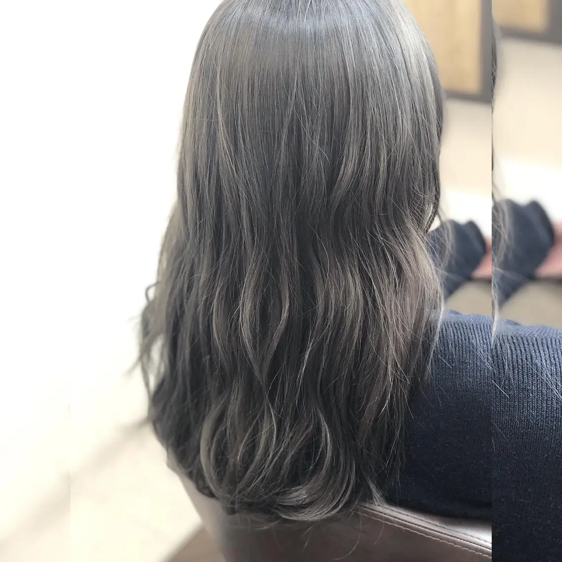 セミロング YOFAhair芦屋 峰★カラーリストのヘアスタイル