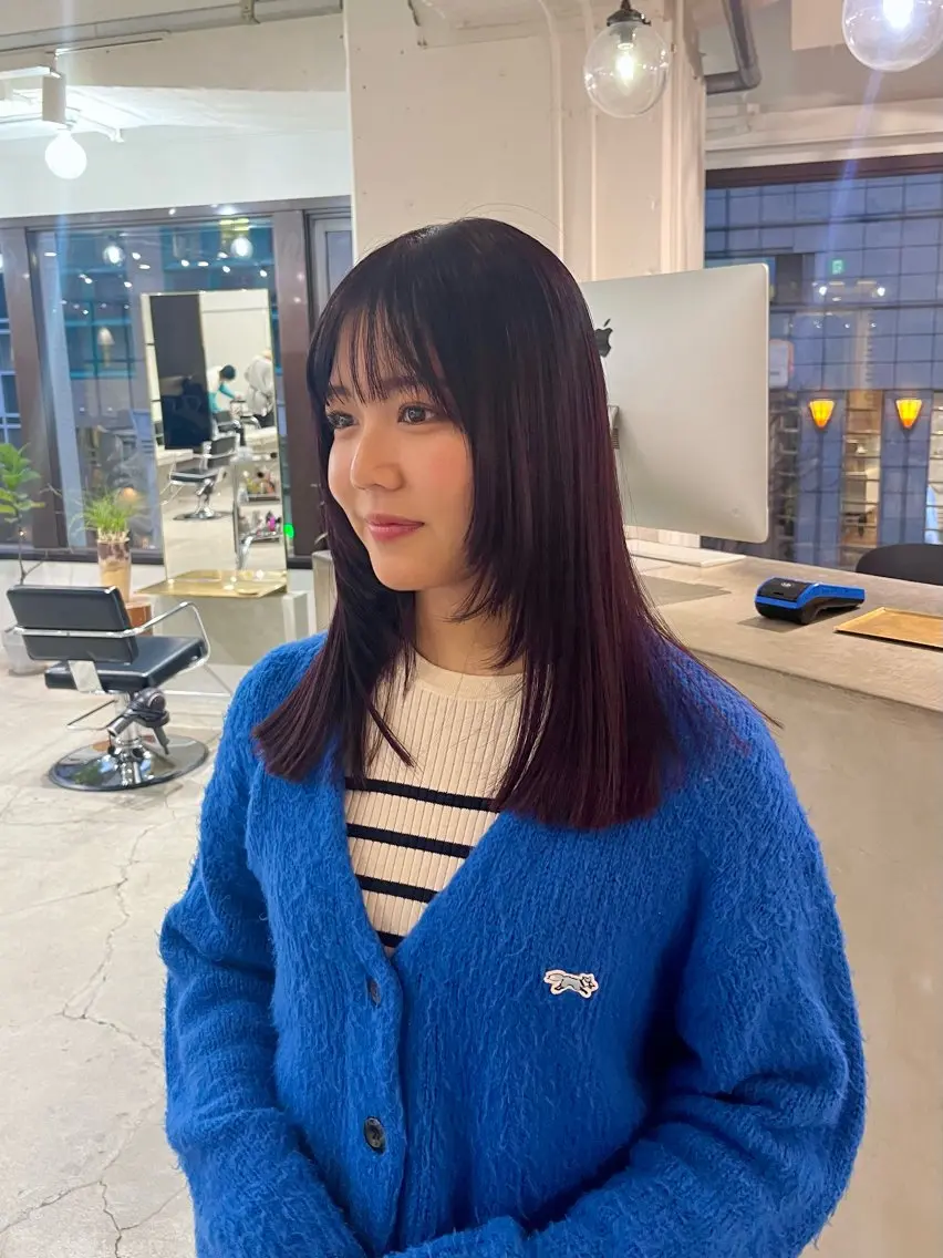 ロング 石井 大貴のヘアスタイル