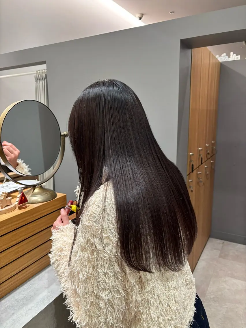 ロング パーマモデル募集 /立川/ユウリのヘアスタイル