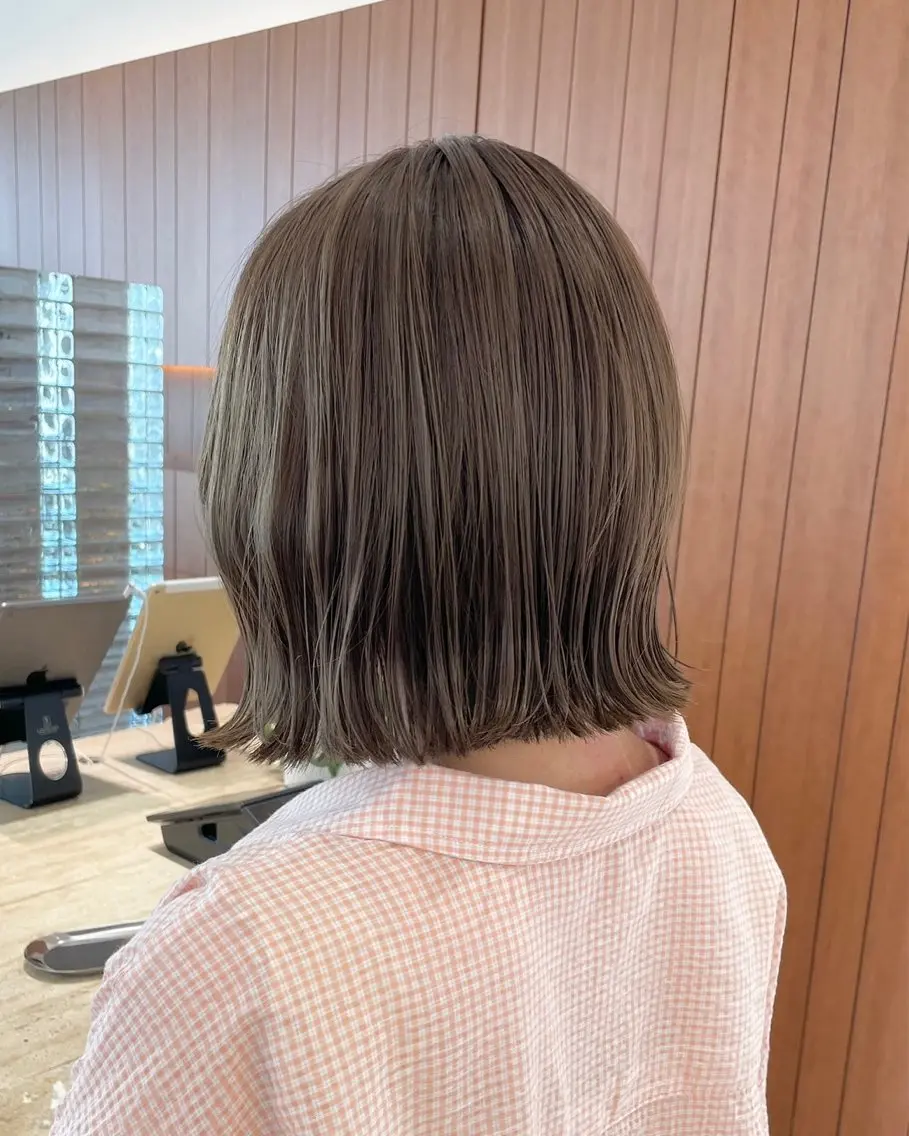 ショート カラー カット ヘアカラー トリートメント 【渋谷】ボブ・ レイヤーボブ特化✂︎のヘアスタイル