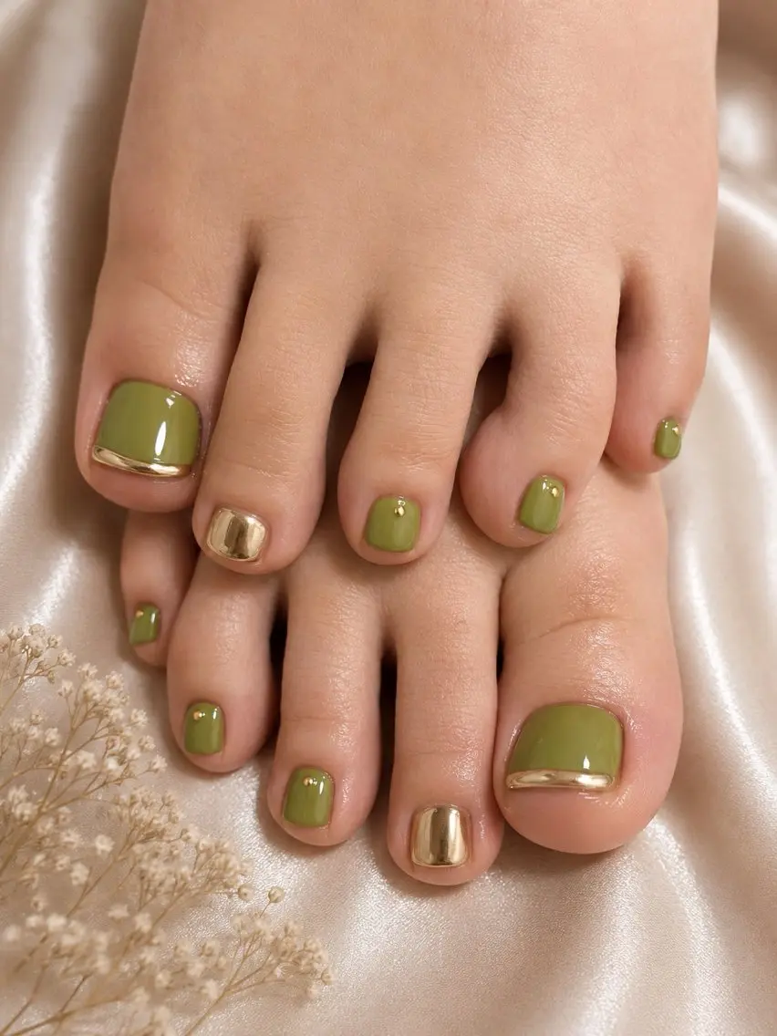 ネイル ミラーネイル ピスタチオネイル Rsh nailのネイルデザイン