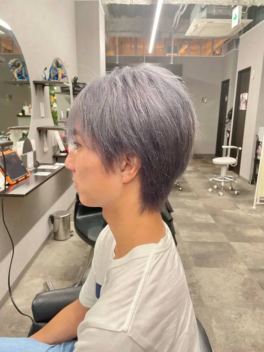 カラー メンズ 🌻ミラクル美容師 🌻✨クッポ✨のヘアスタイル