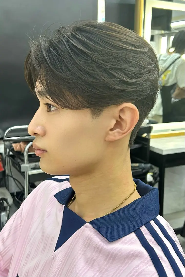 ショート パーマ メンズ カット 縮毛矯正 メンズスタイリスト 前田雄輝のヘアスタイル