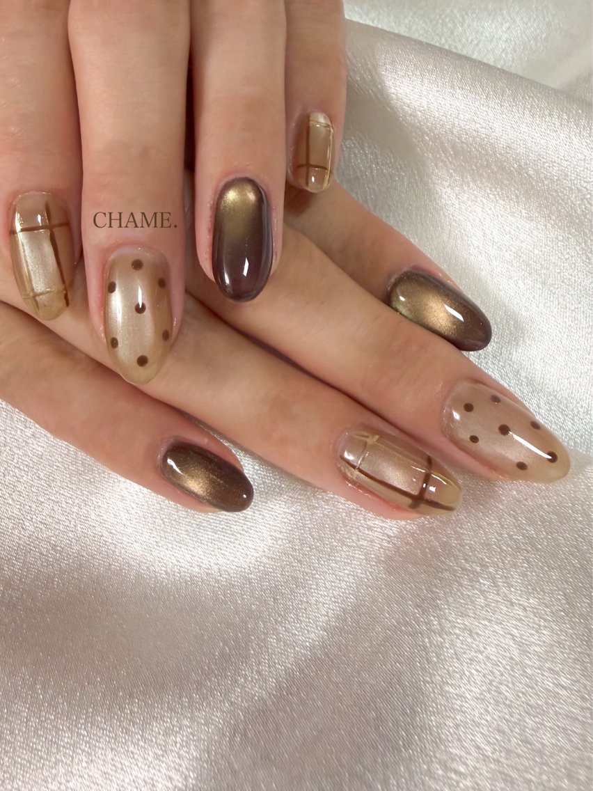 ネイル ハンドネイル CHAME. 南区のネイルデザイン