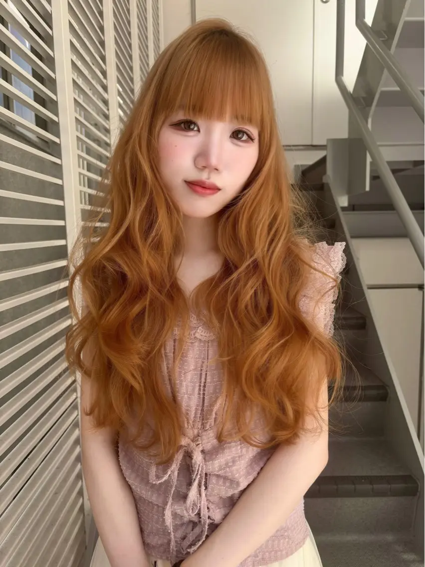 ロング ヘアアレンジ ヘアセット 艶カラー¦モテヘア¦ まなみ🎀💞のヘアスタイル