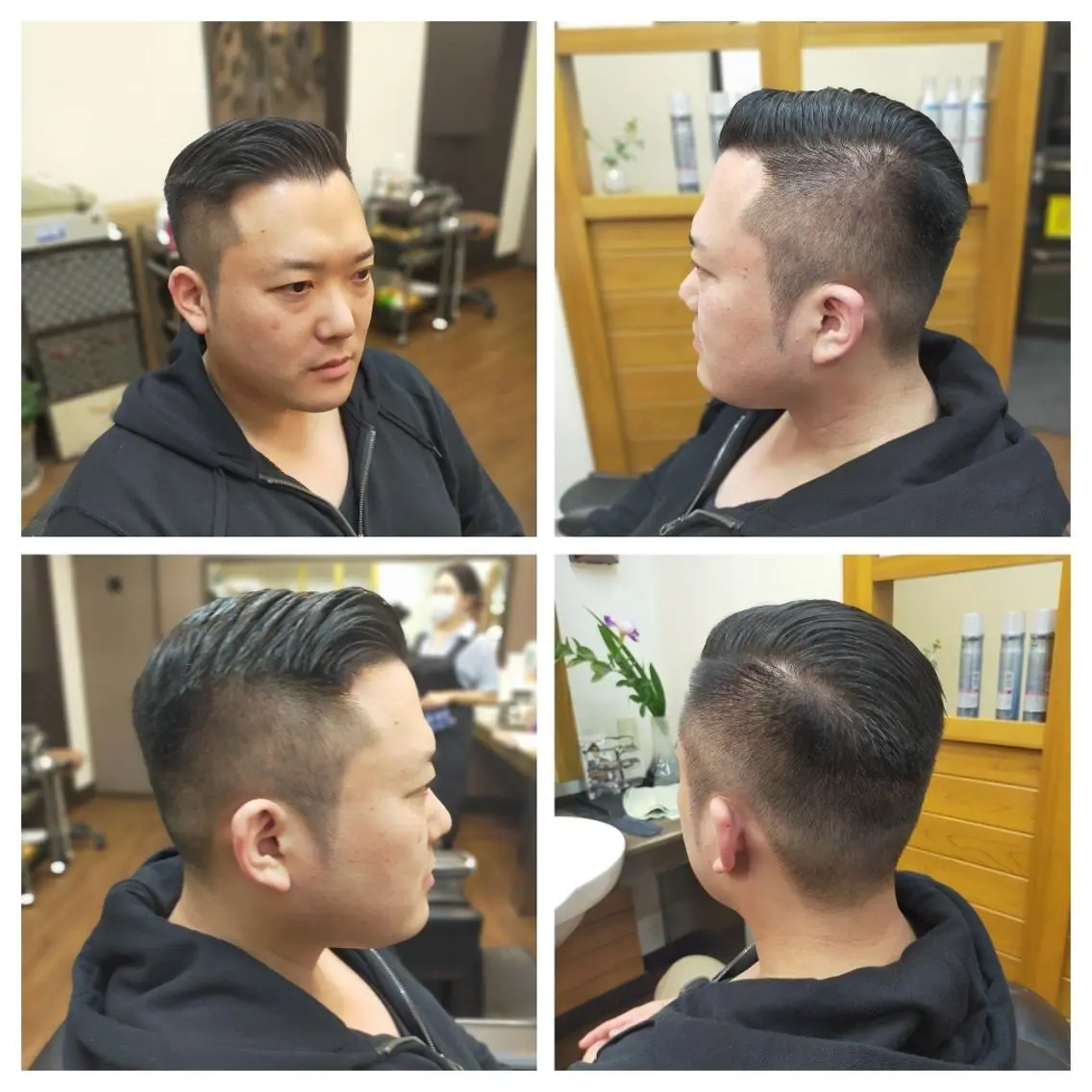 ショート メンズ 男を磨く Barber オオキのヘアスタイル