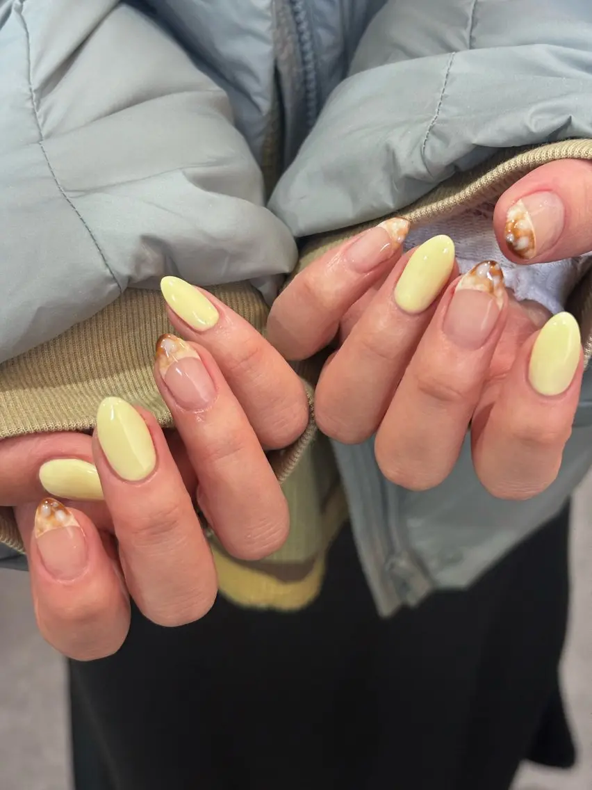 ネイル シンプルネイル SOL　nail イマナカのネイルデザイン