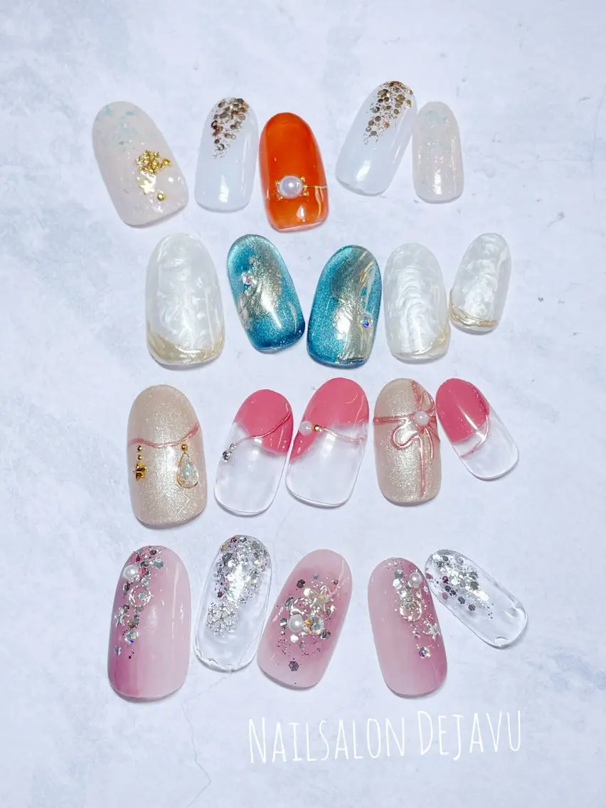 ネイル ハンドネイル Nail salon Dejavu 🌿のネイルデザイン