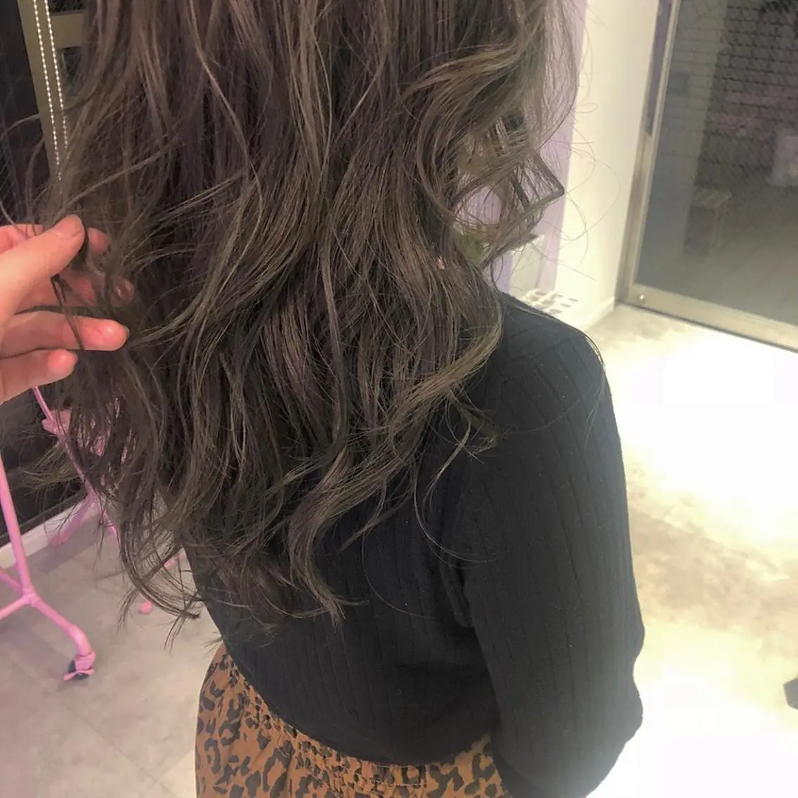 ロング カラー ヘアアレンジ 憧れの艶ハイトーンへ 🌙サイダサキのヘアスタイル
