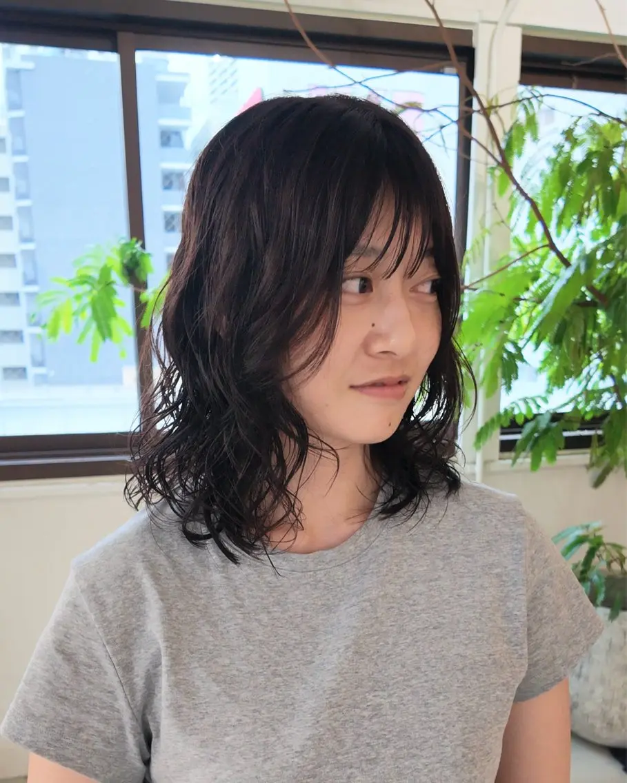 カラー ヘアカラー 砂原 みゆきのヘアスタイル