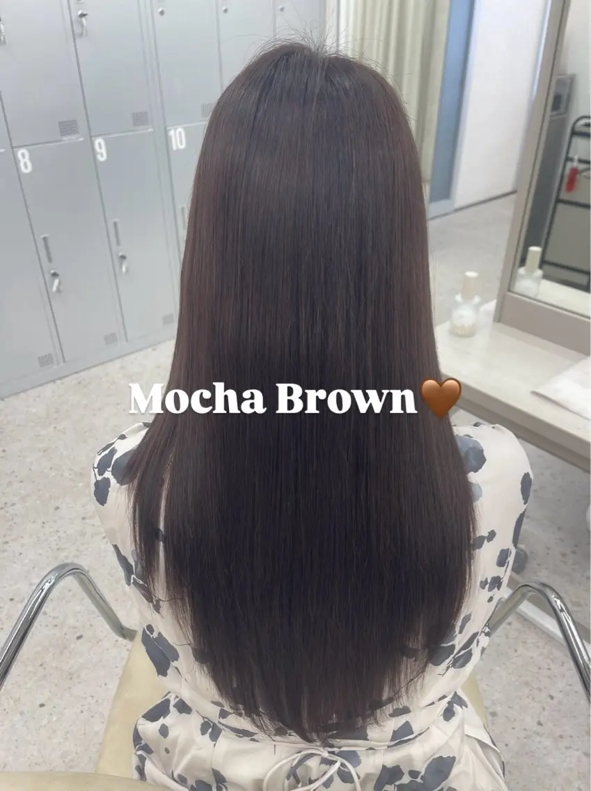 ロング カラー カット ヘアカラー トリートメント COCO reiのヘアスタイル