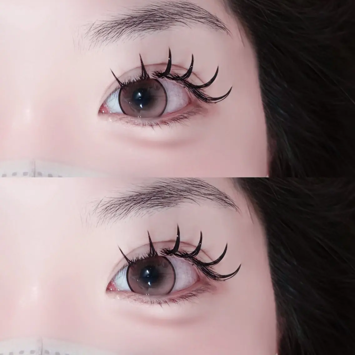 マツエク・マツパ フラットラッシュ Re:eyes_ rinkaのマツエク・マツパデザイン