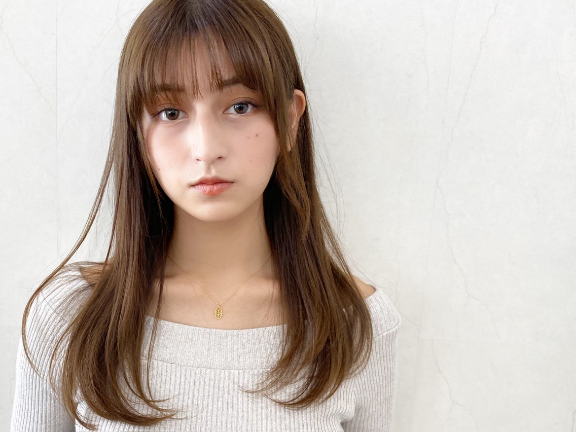 ロング ヘアカラー トリートメント 透明感カラー💫 Liora ☆yuiのヘアスタイル