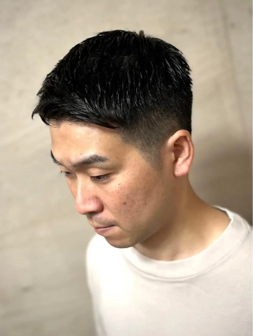 ショート メンズ 💈無料メンズカット 💈内田南風のヘアスタイル