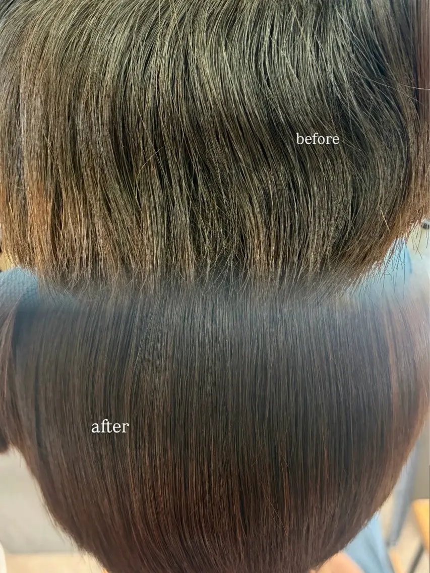 メンズ メンズパーマ 縮毛矯正 トリートメント 入里 彩心のヘアスタイル