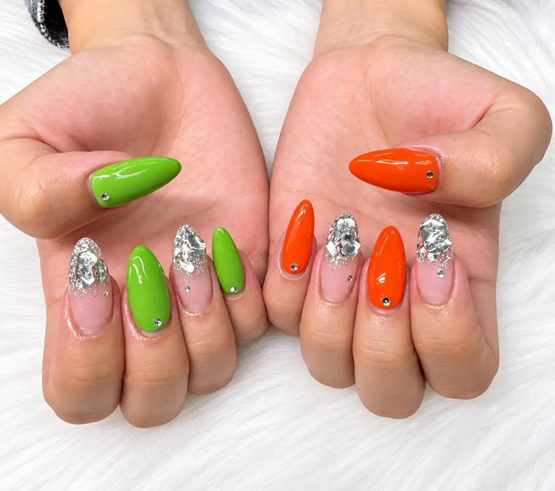 ネイル 韓国ネイル マグネットネイル 持ち込み ハンドネイル RINA Nail_Royalのネイルデザイン