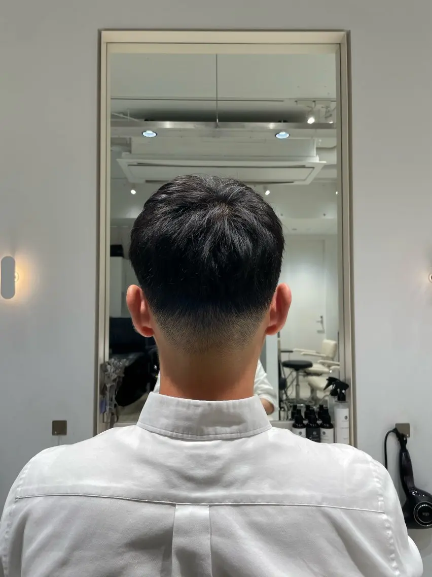 ショート メンズ ブリ—チ🎨パ—マ 🌿表参道ちえ🌿のヘアスタイル