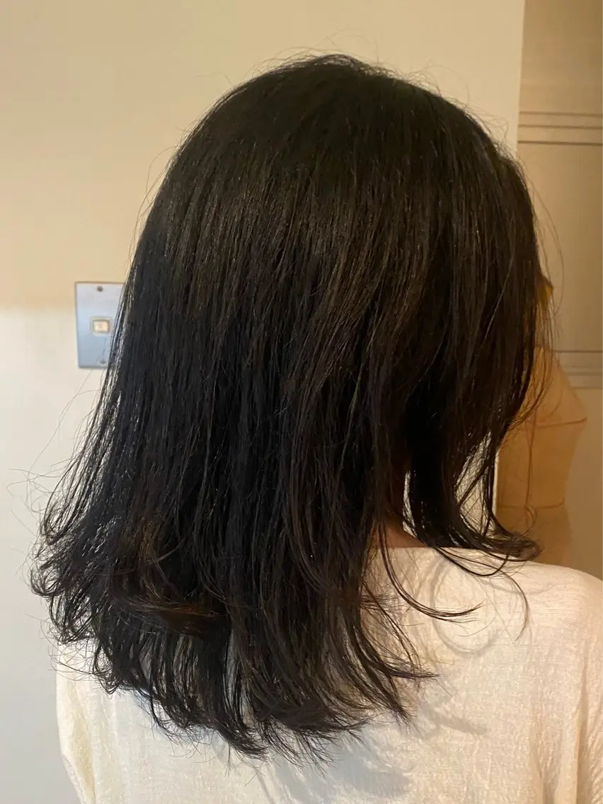 ミディアム カット ORe'S HAIR BE GLaDユウナのヘアスタイル