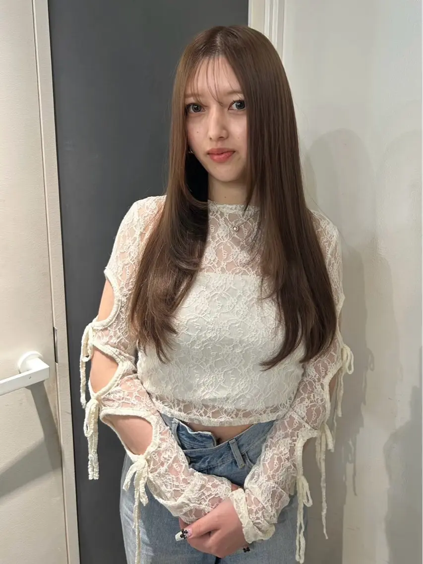 【平日限定💫.⋆⟡】似合わせカット+透明感カラー+トリートメントの写真