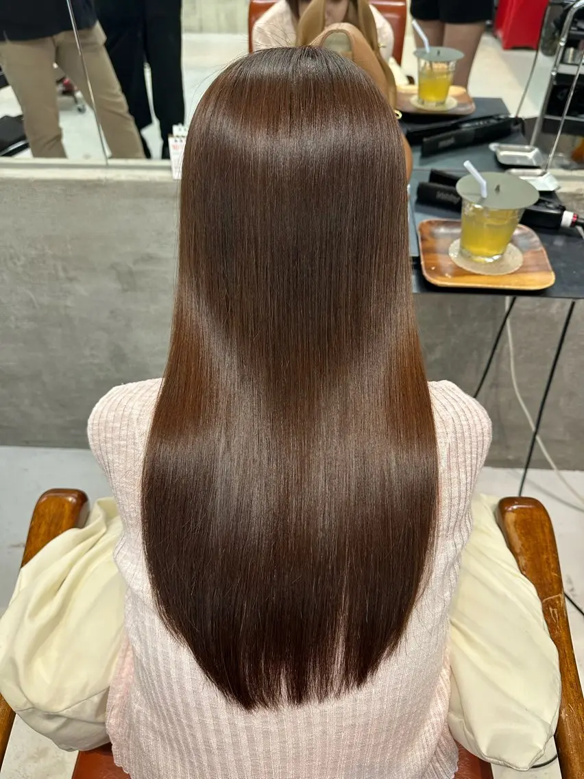 🍀髪質改善ストレート（シャンプーブロー込み）🍀の写真