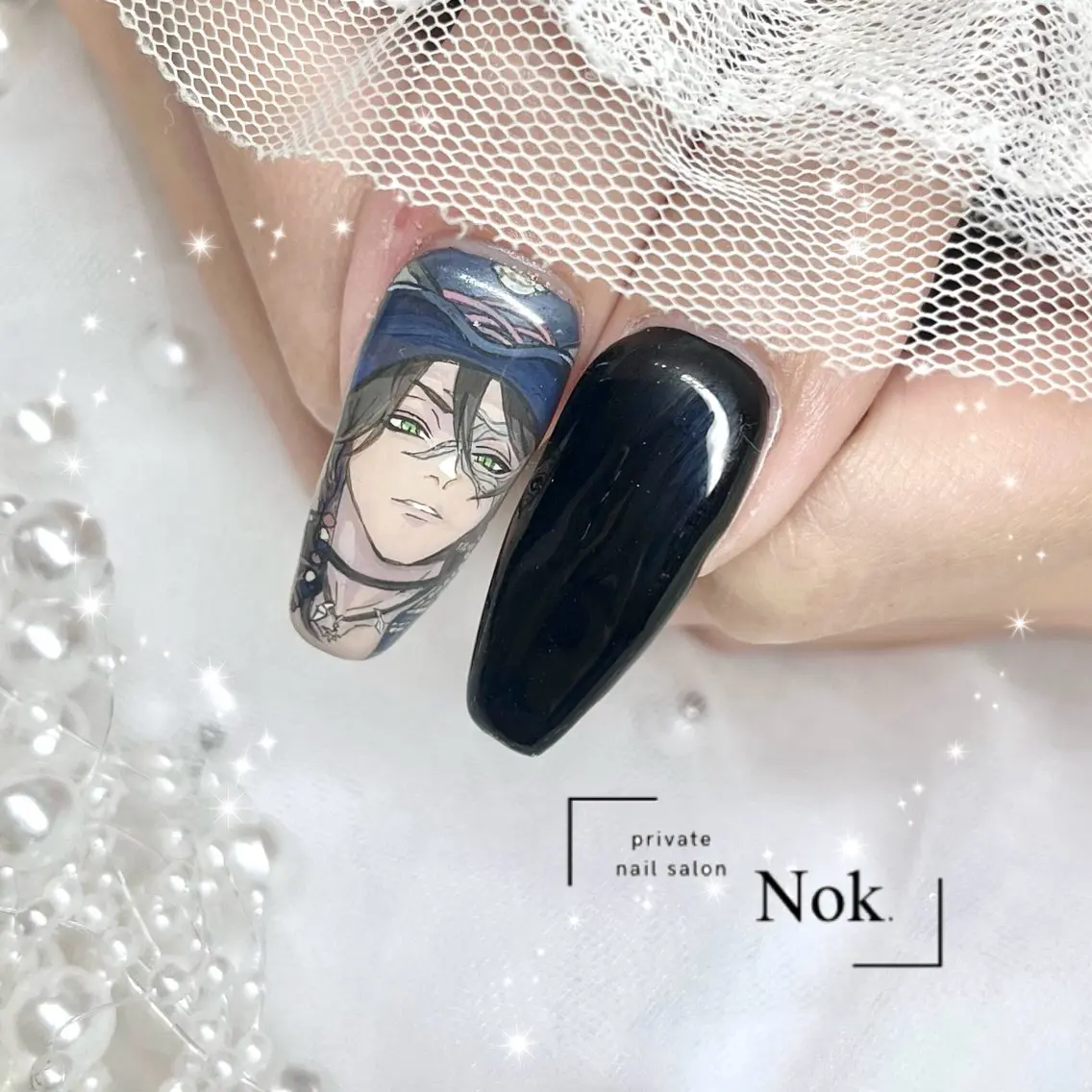 ネイル ハンドネイル 池袋痛ネイル Nok. 渡辺のネイルデザイン