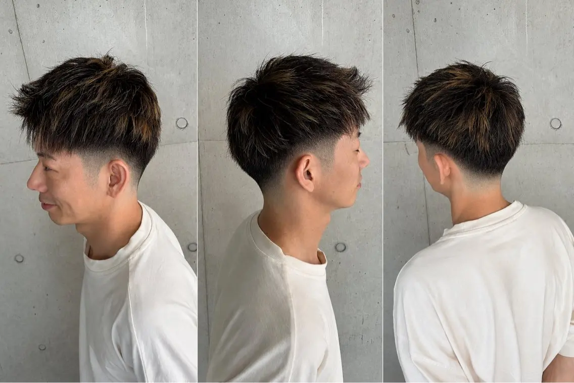 カラー メンズ LUMDERICA Akiのヘアスタイル