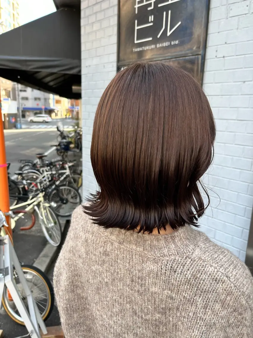ミディアム 卒業式のヘアスタイル 藤倉なつみ/ パーマモデル様募集中のヘアスタイル