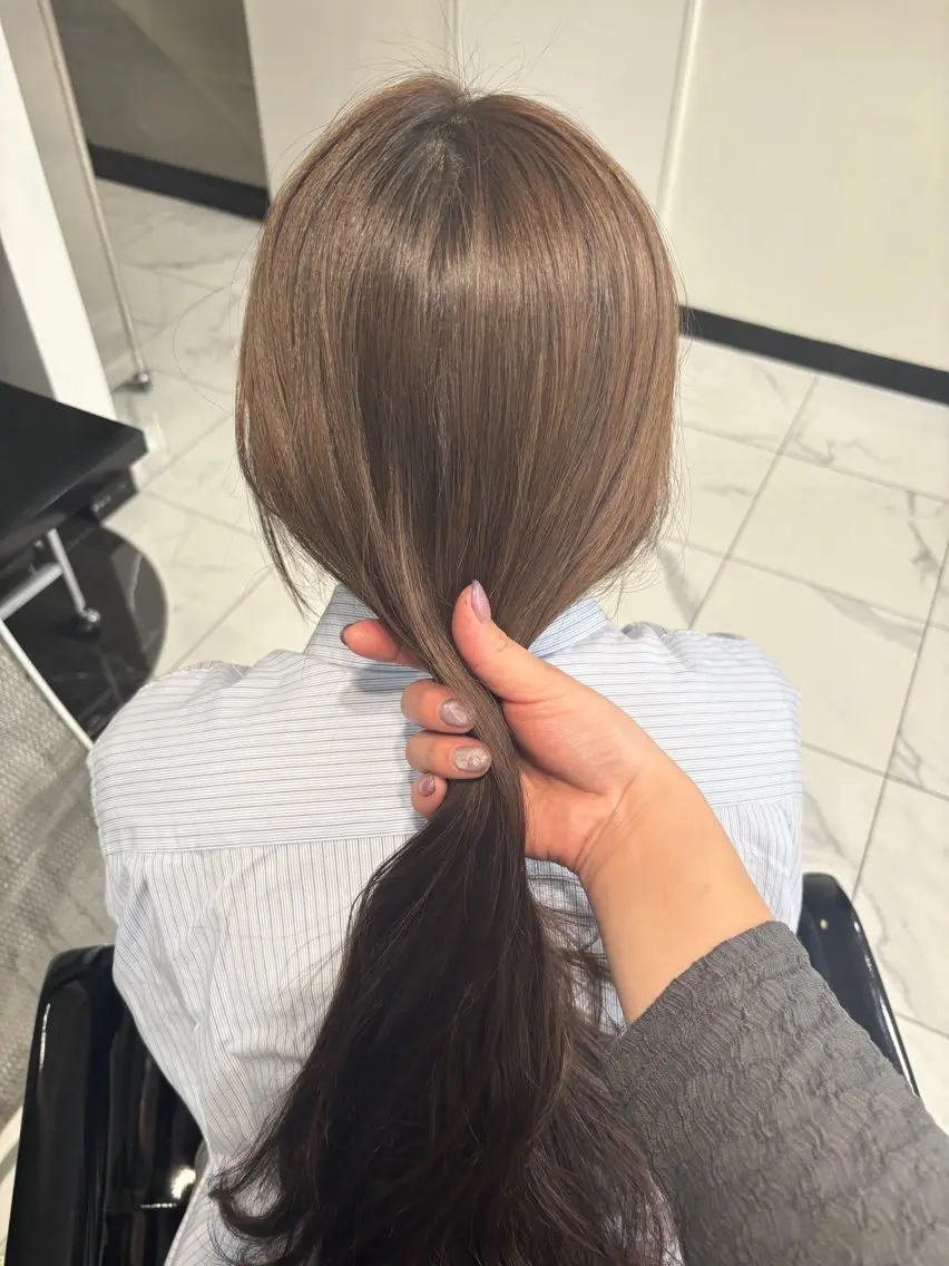 ロング カラー トリートメント 玖須 綾音 /柔らかい海外ヘア♡のヘアスタイル