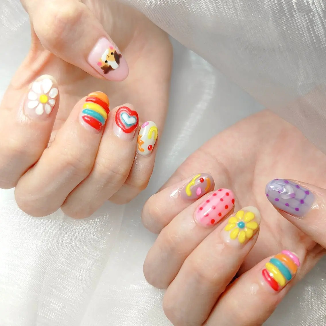 ネイル ハンドネイル yuru calon nailのネイルデザイン