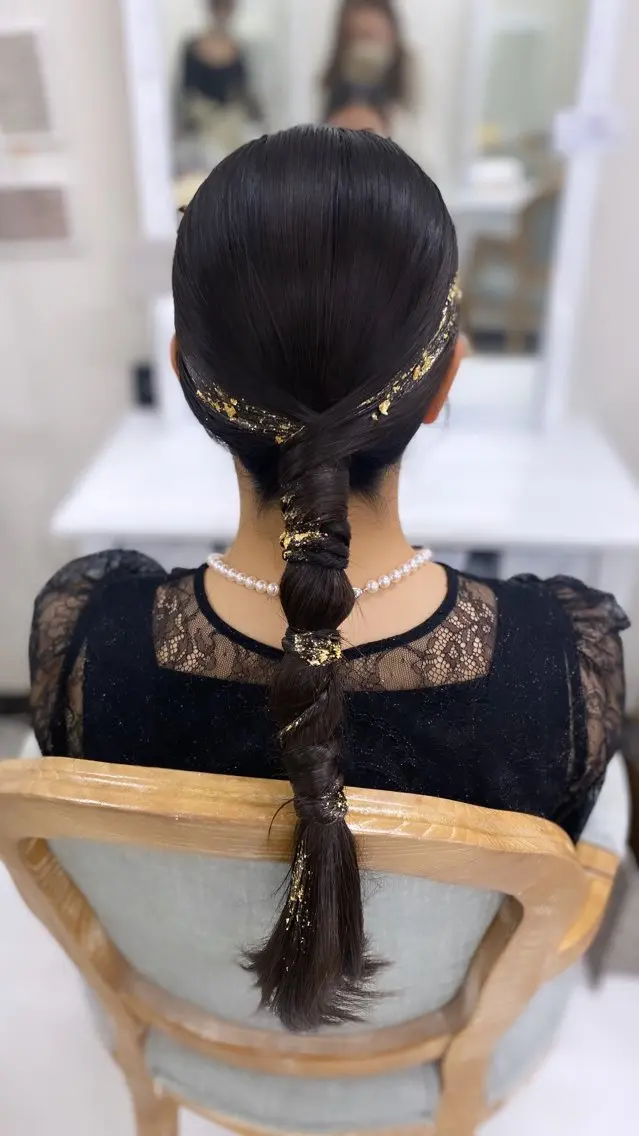 ヘアアレンジ ヘアセット ヘアセットサロン ココのヘアスタイル