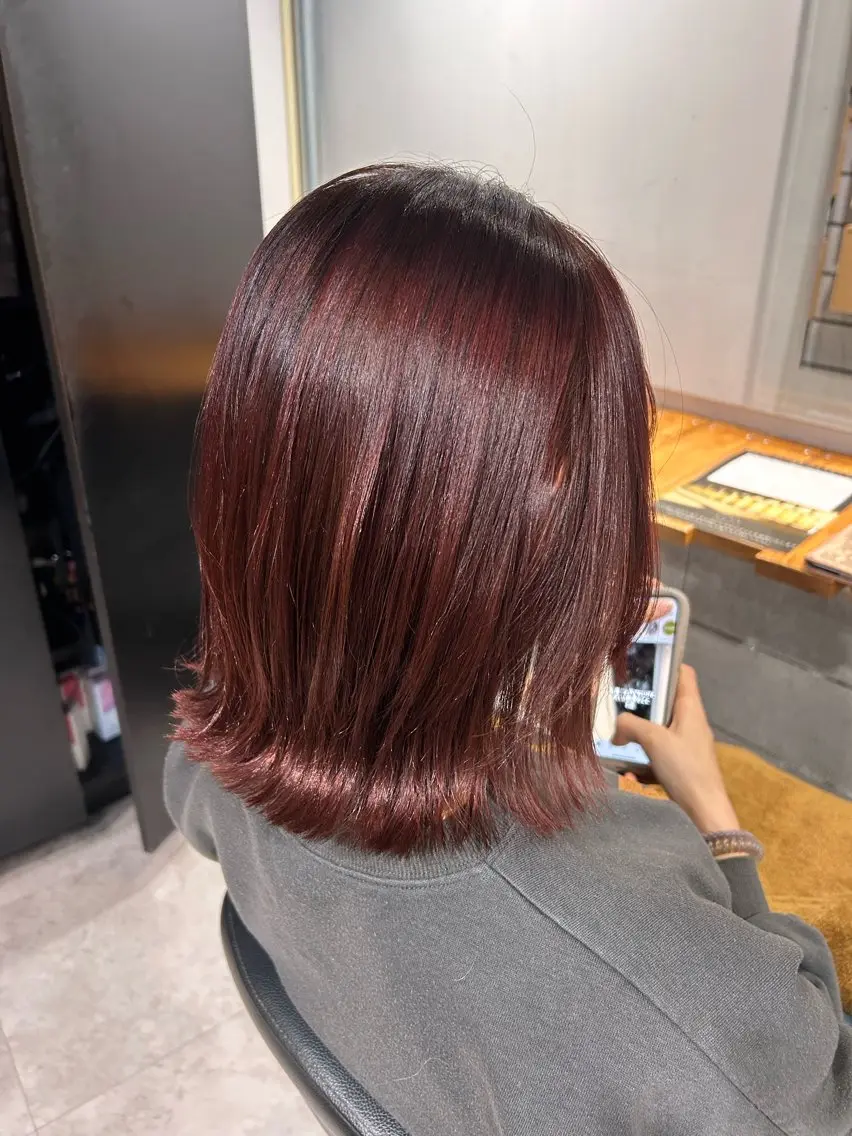 ショート レイヤーStyle 🪽菜々実のヘアスタイル