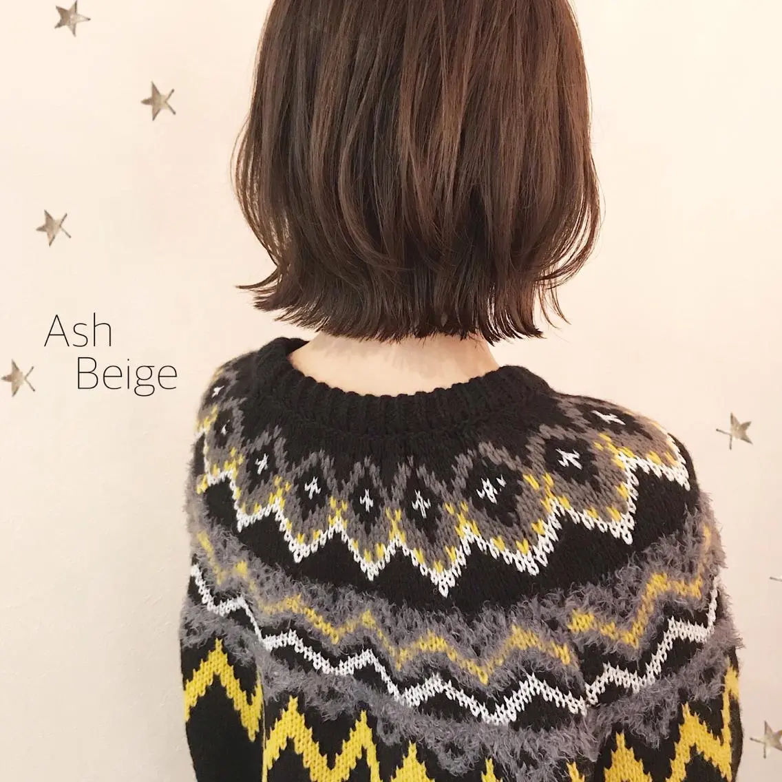 ショート カラー 市川 千夏のヘアスタイル