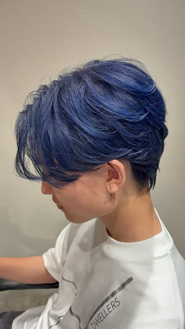 カラー メンズ カット ヘアカラー トリートメント 銀座/ワンカラー/ トレンドヘア/ハルトのヘアスタイル