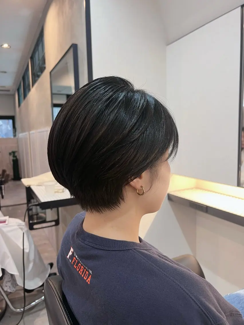 ショート ショートボブ ボブ ショートヘア 工藤 梨花のヘアスタイル