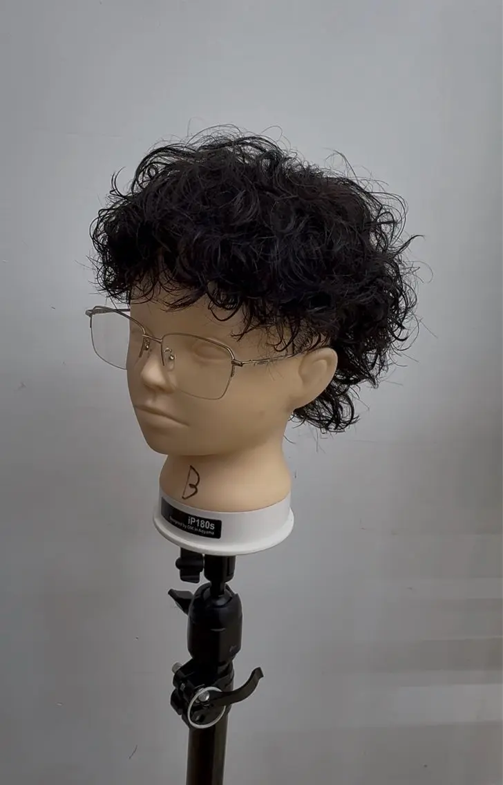 【海外風】マレットパーマヘアの写真