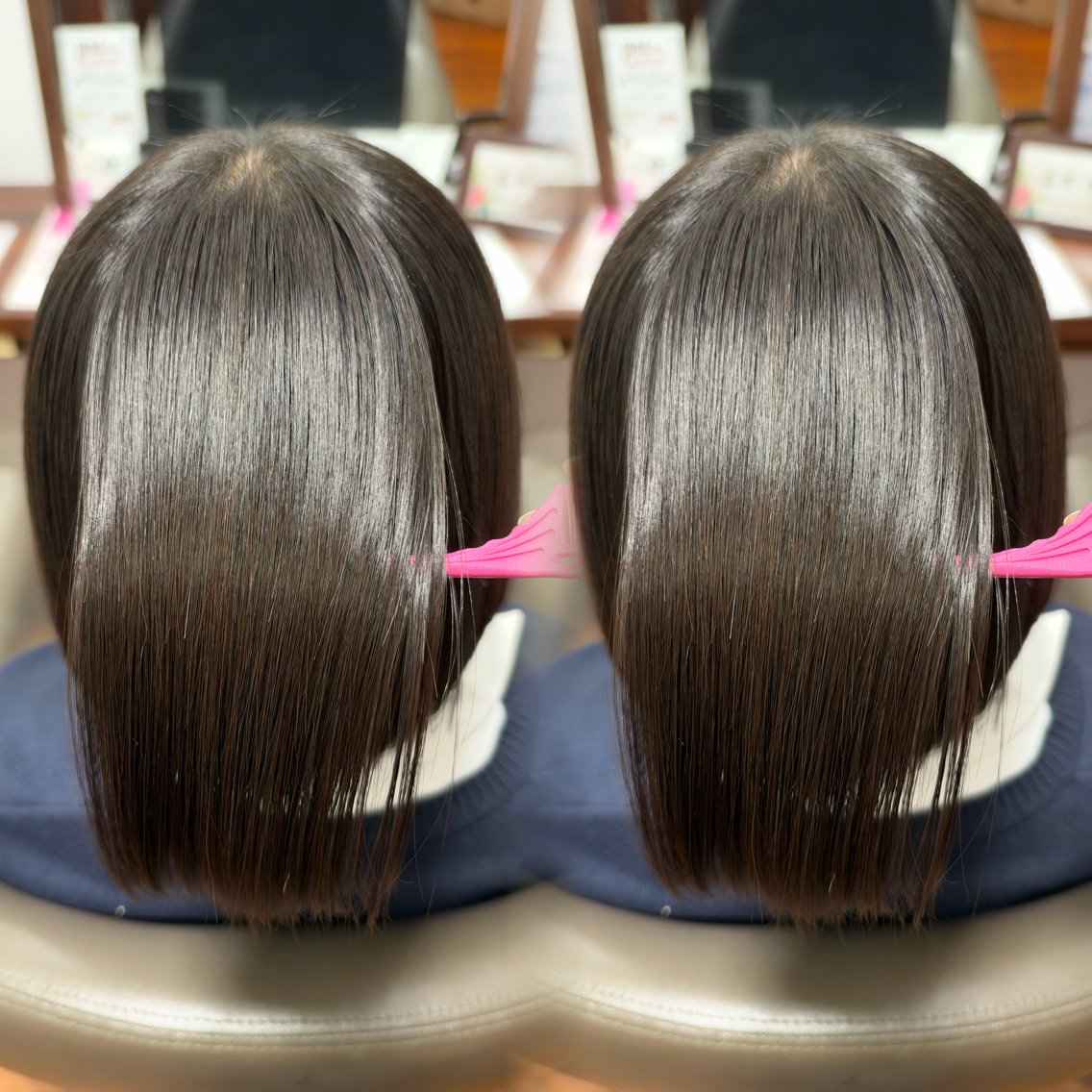 ミディアム 縮毛矯正 🫧モデル募集中🫧 りょうかのヘアスタイル