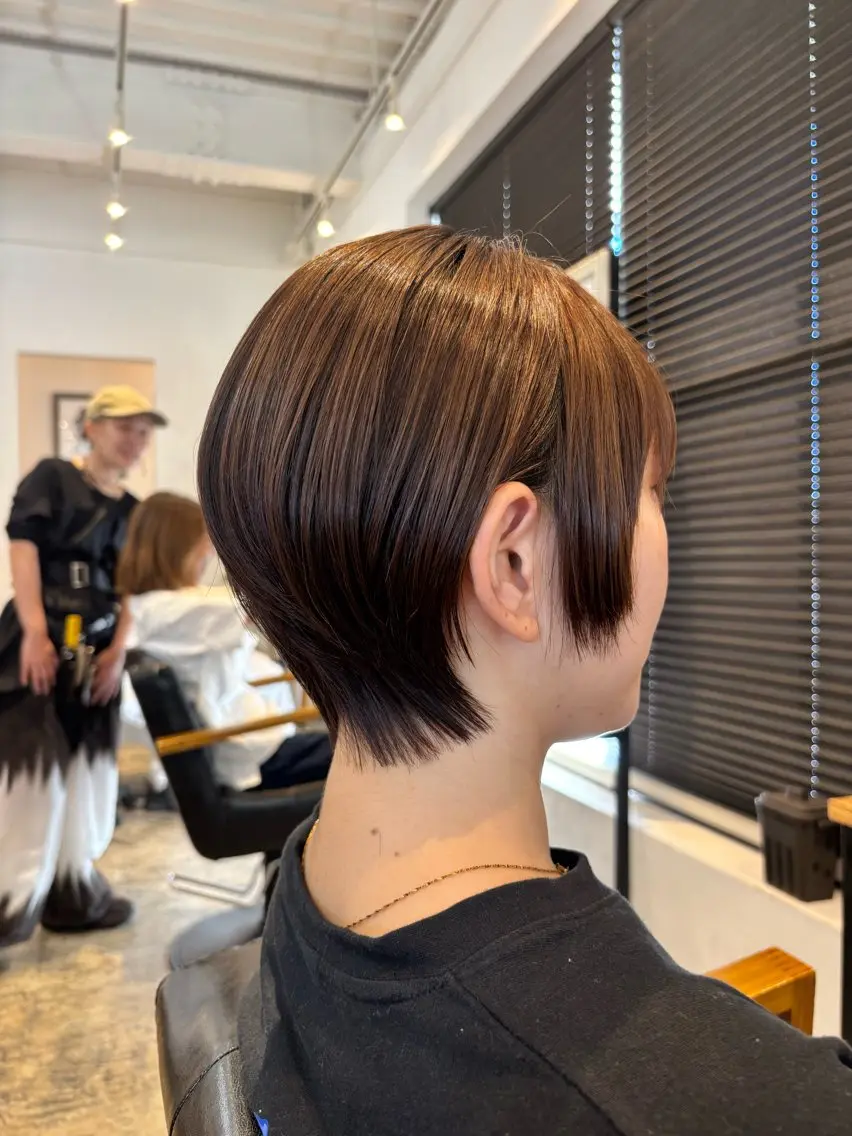 ショート ショートヘア カット ヘアカラー ✨似合わせショート、 ボブ✨豊田拓真のヘアスタイル