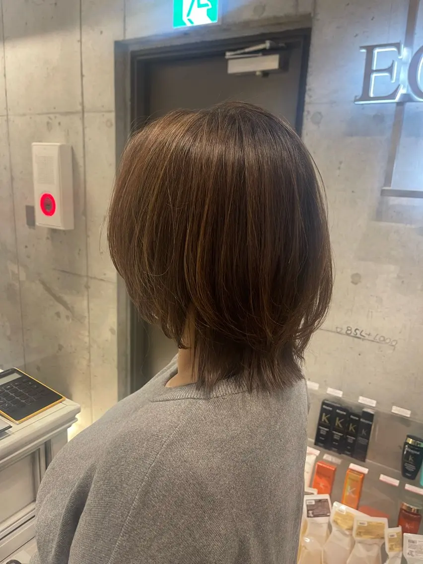 ショート カラー カット ヘアカラー トリートメント director tatsukiのヘアスタイル