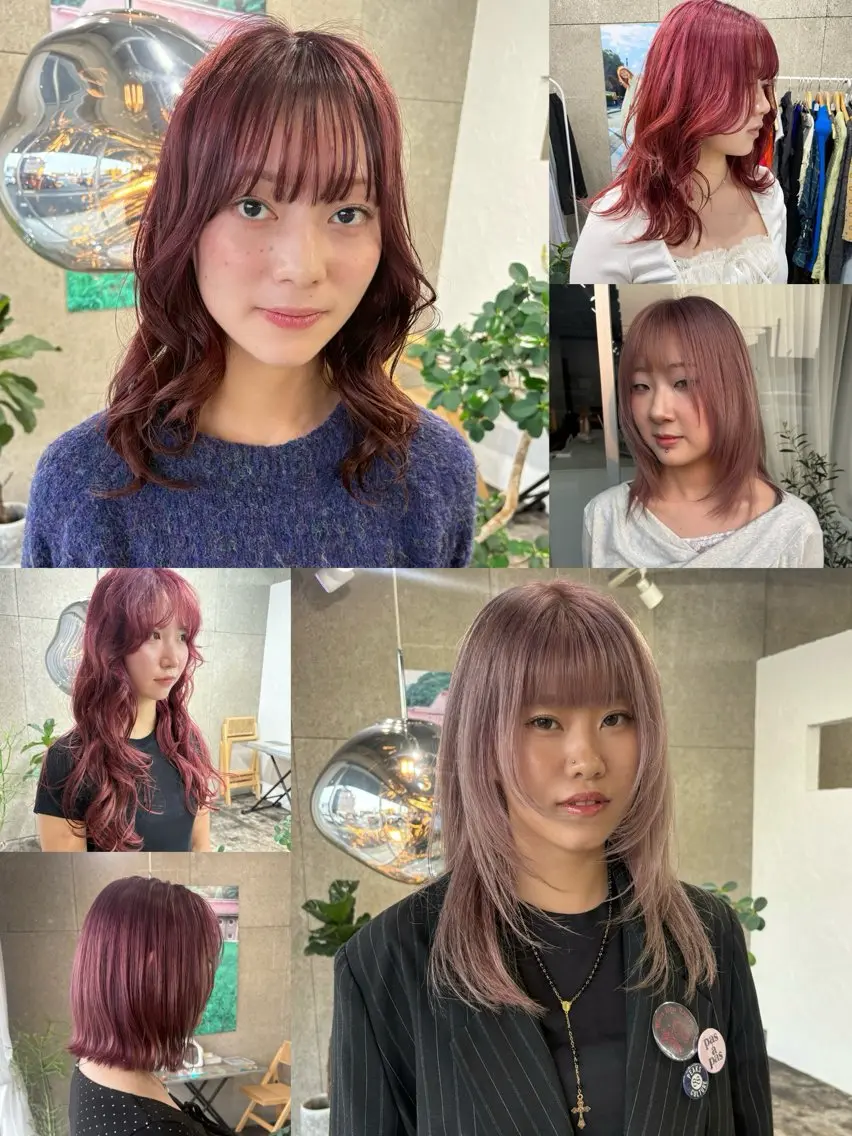 カラー ヘアカラー KUBO HADUKIのヘアスタイル