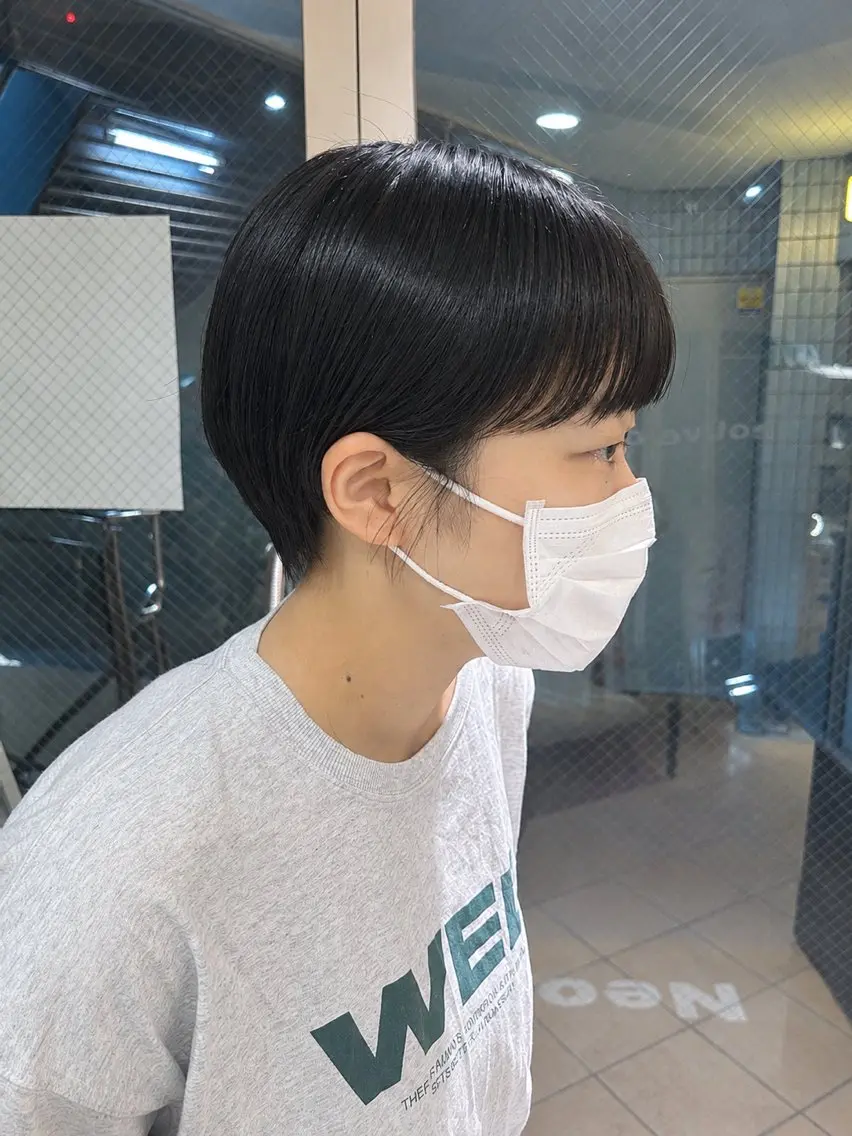 ショート カット momoha 『モテヘア🍓』のヘアスタイル
