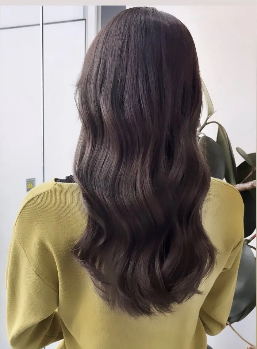ミディアム カラー カット ヘアカラー トリートメント 🌫️大人韓国ヘア 🌫️naoyaのヘアスタイル