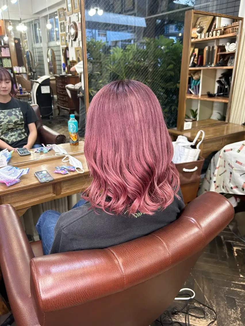 カラー レディースショート カットモデル募集🌟のヘアスタイル