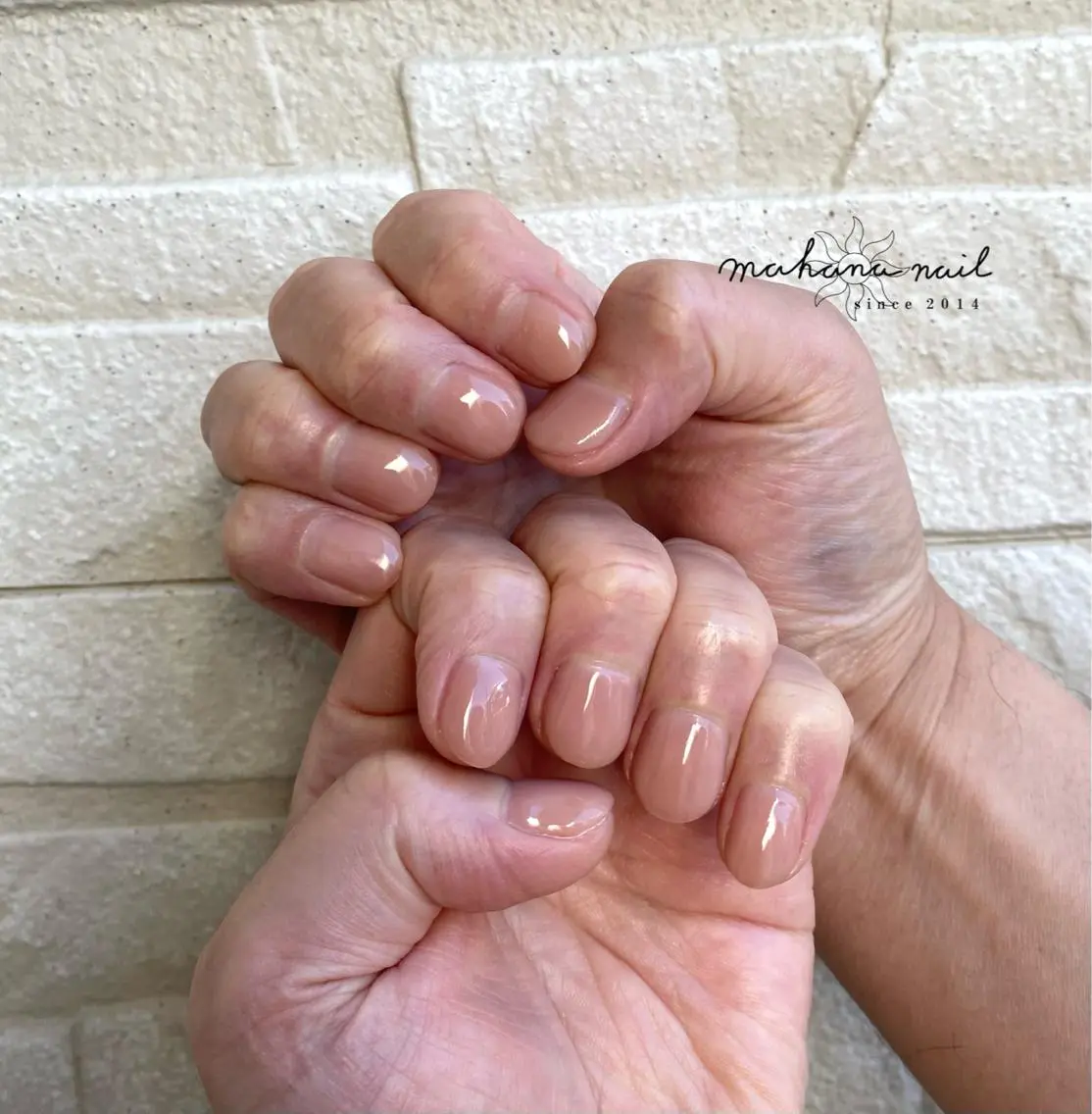 ネイル ワンカラーネイル mahana nailのネイルデザイン