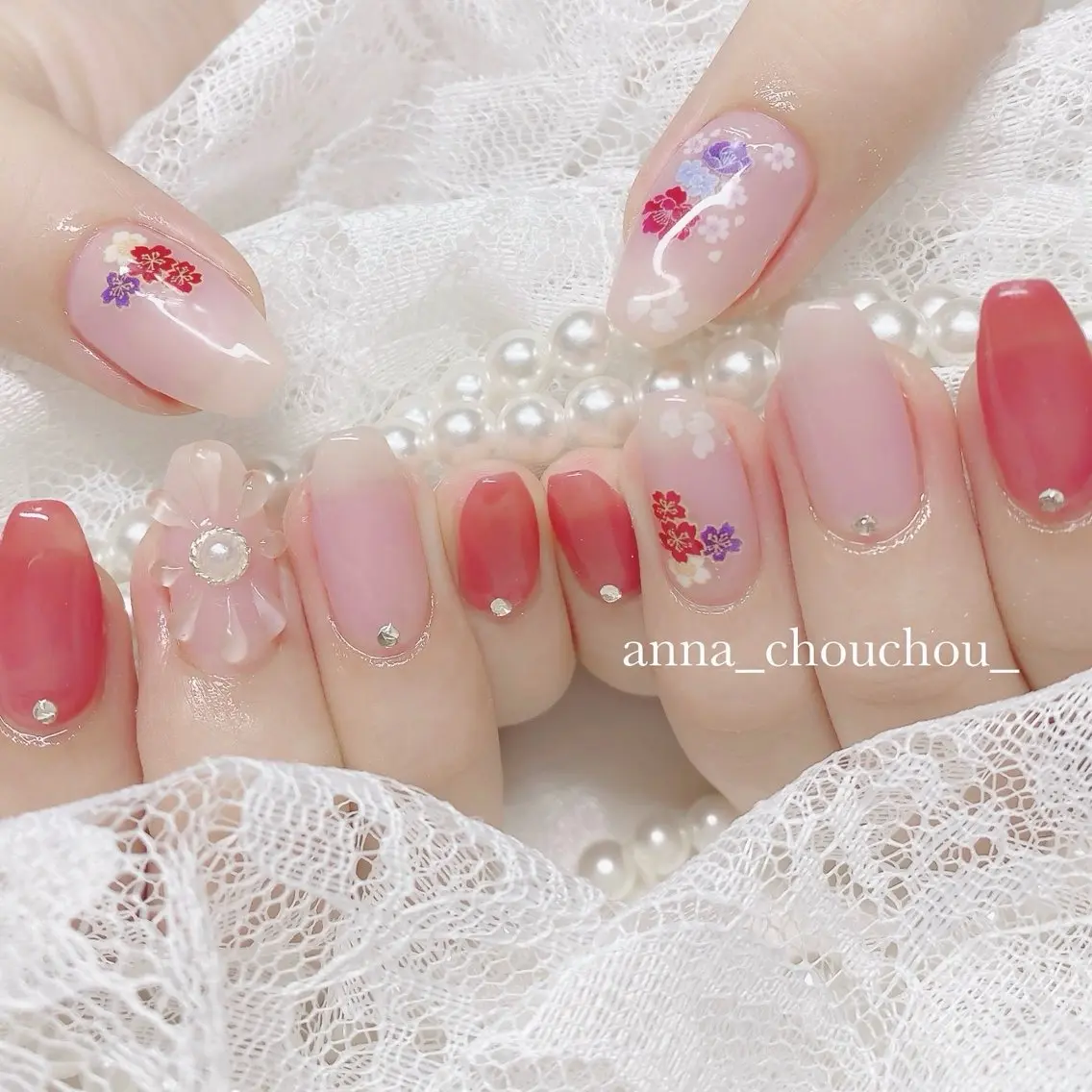 ネイル ハンドネイル Anna Sano⭐️のネイルデザイン