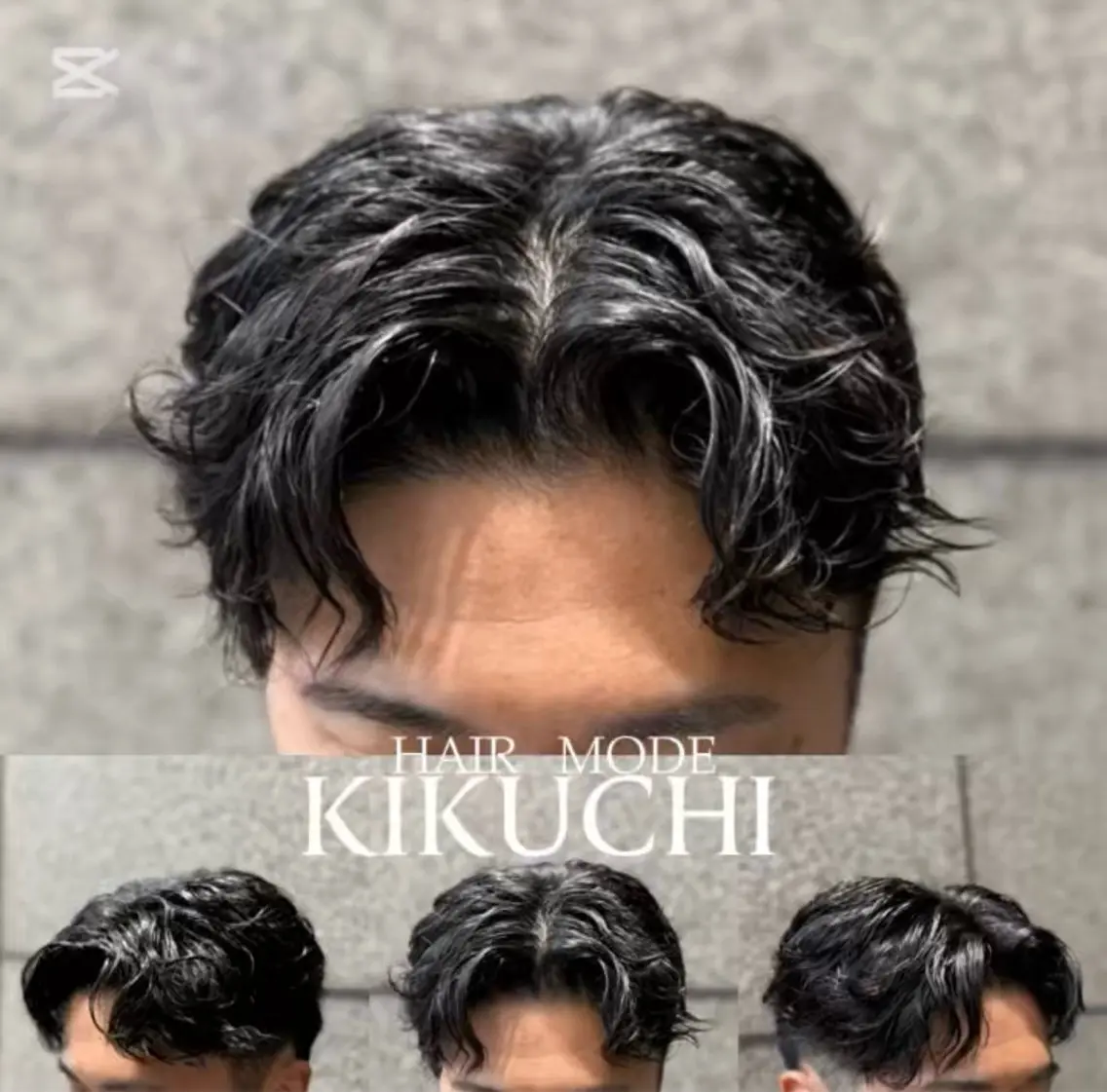 ショート カット パーマ 木下 翼のヘアスタイル