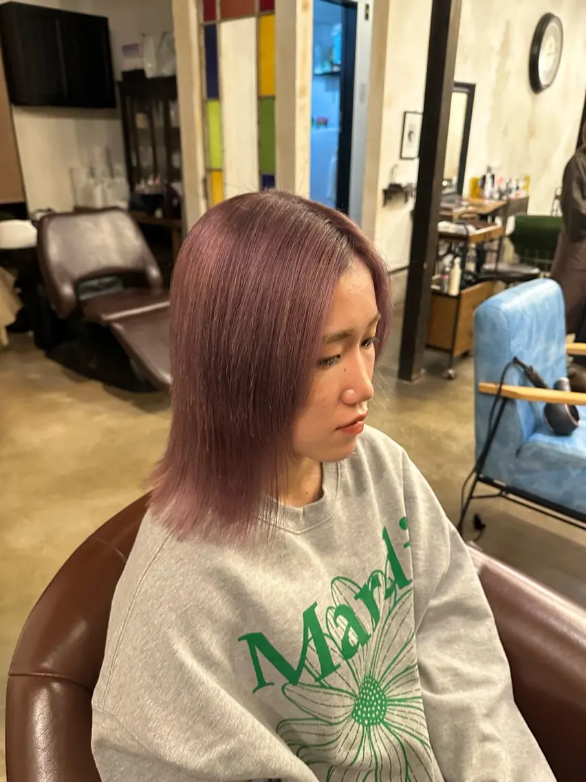 ミディアム カラー 🦖ノザワ リンカ🦖のヘアスタイル