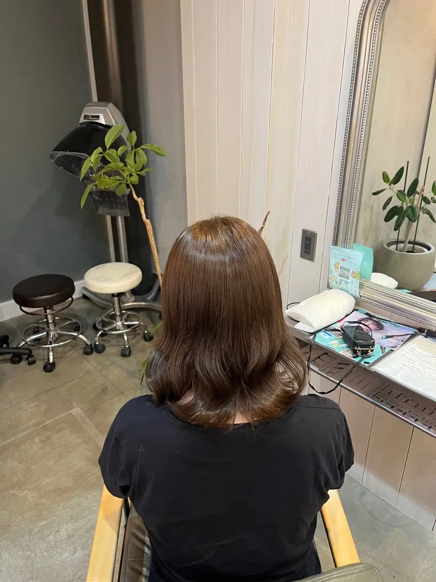 ミディアム カラー ヘアカラー Soyoka 🩰🔅💕のヘアスタイル