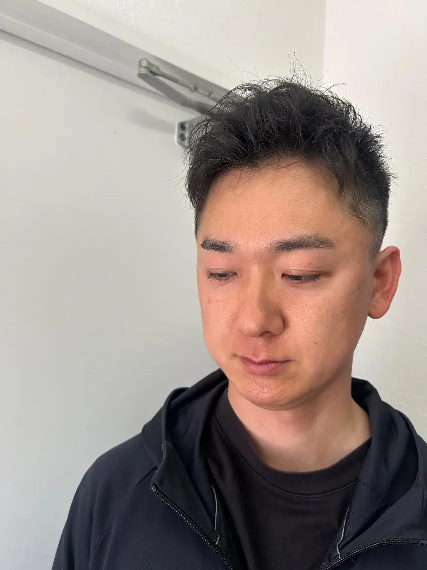 ショート メンズ 久木原 ゆりのヘアスタイル