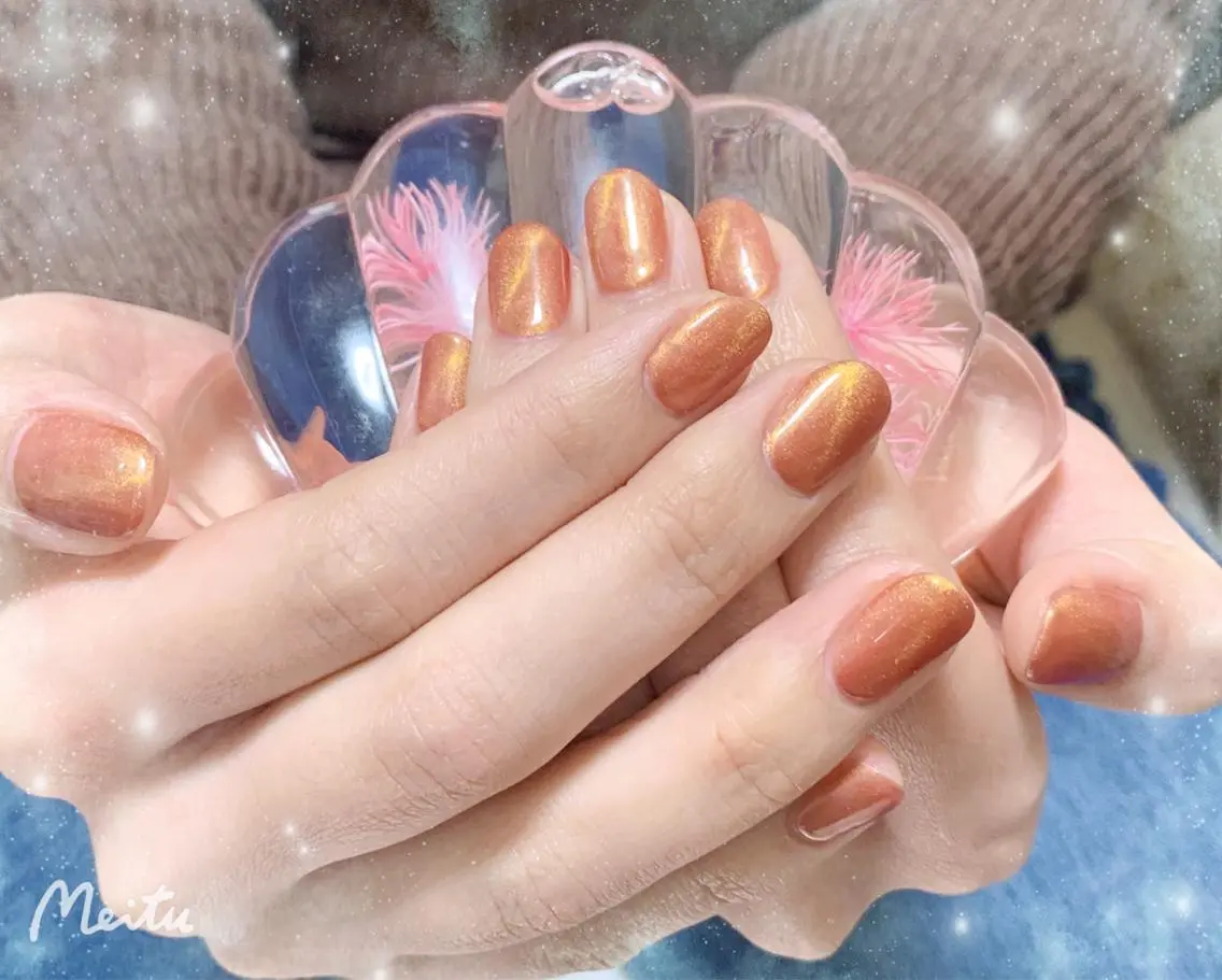 ネイル ワンカラーネイル 林 ✨syousyouのネイルデザイン